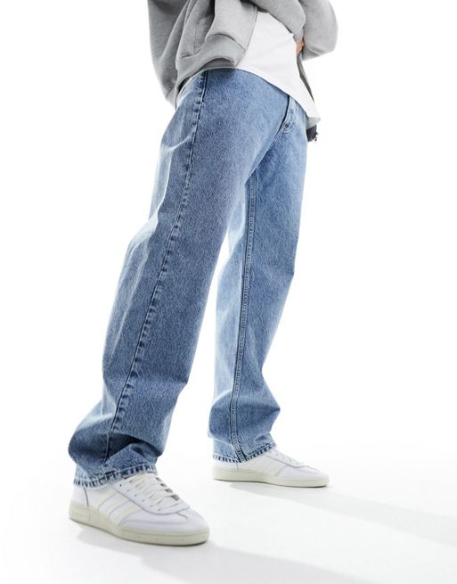 Calvin Klein Jeans '90s straight leg jeans in light blue wash