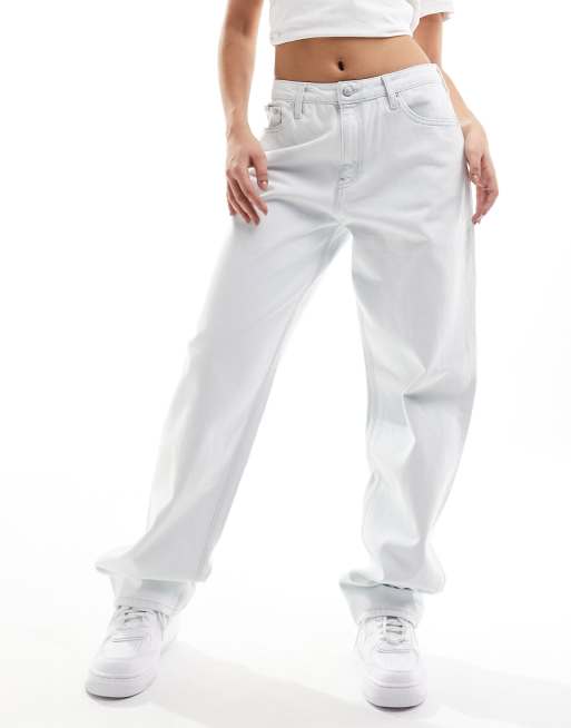 Calvin klein white deals jeans