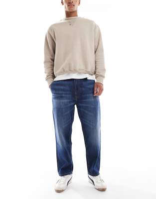 Calvin Klein Jeans Est.1978 90s Tapered Jeans In Blue