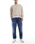 [Calvin Klein Jeans] Calvin Klein Jeans 90s tapered jeans in dark wash-Navy 28 CELTIC SEA
