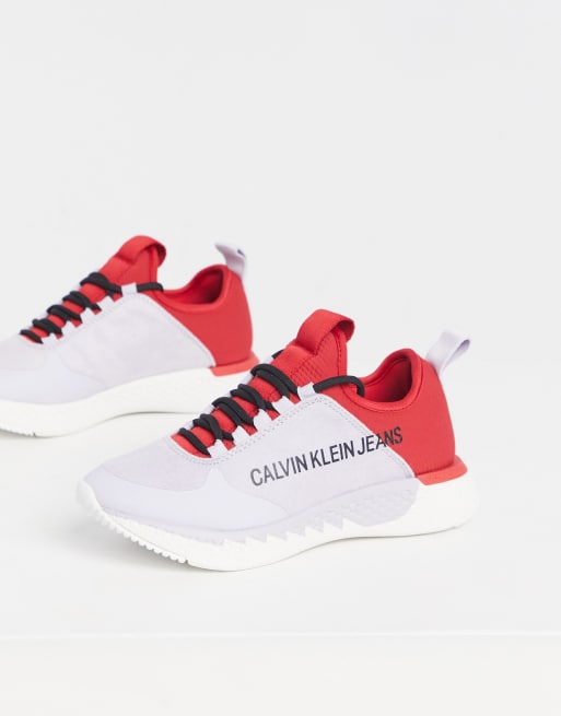 Calvin klein scarpe rosse sale