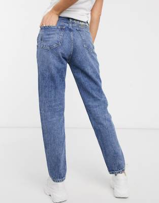 ck mom jeans