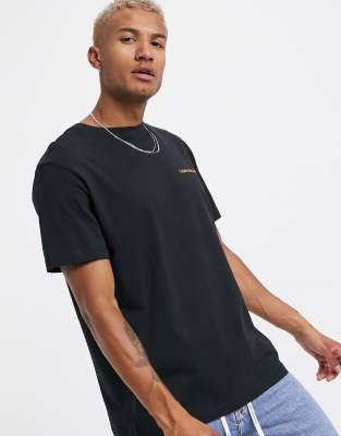 calvin klein jeans black t shirt
