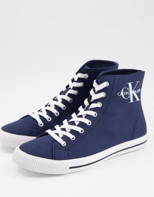 calvin klein jeans high top sneakers