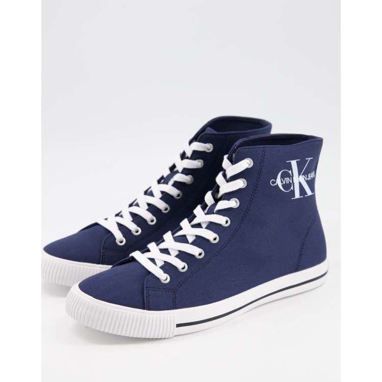 Calvin klein clearance barrington navy sneakers