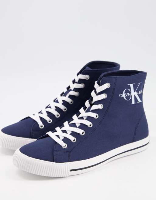 Calvin klein barrington clearance navy sneakers