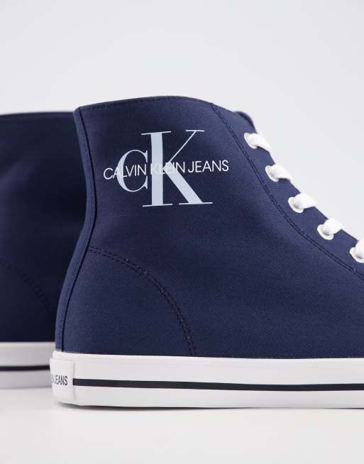 Calvin klein cheap barrington navy sneakers