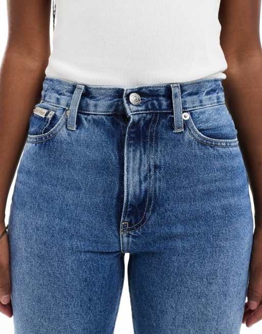 Calvin Klein Jeans - Authentic - Jeans bootcut a zampa lavaggio medio, 5 di 5