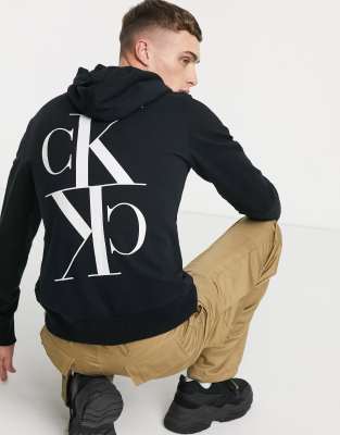 calvin klein hoodie beige