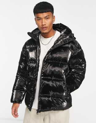 Calvin klein men's oversized cheap puffer coat