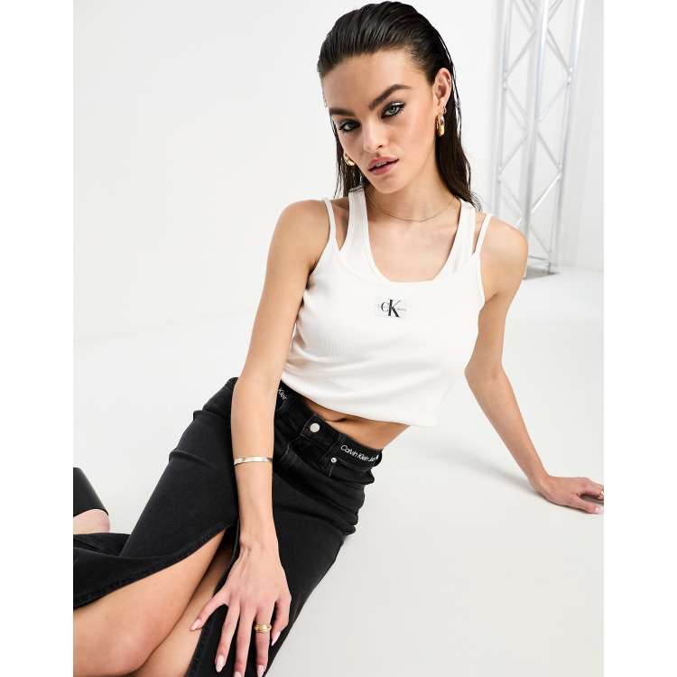 Calvin Klein Sleeveless and tank tops for Women