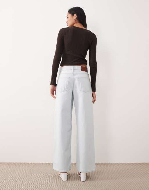Calvin Klein Jeans – Baggy Jeans in gebleichtem Blau mit niedrigem Bund, 2 von 5