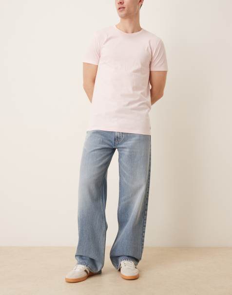 Calvin Klein Jeans baggy jeans in mid wash blue - view 1