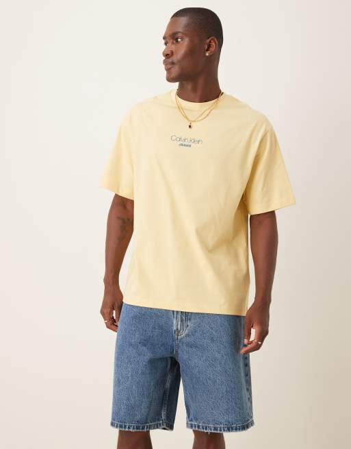 Calvin Klein Jeans - Bermuda style années 90 - Bleu moyen délavé, 2 de 5