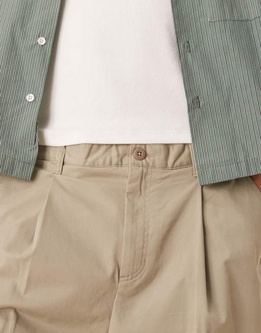 Calvin Klein Jeans bermuda tailored shorts  in beige, 5 of 5