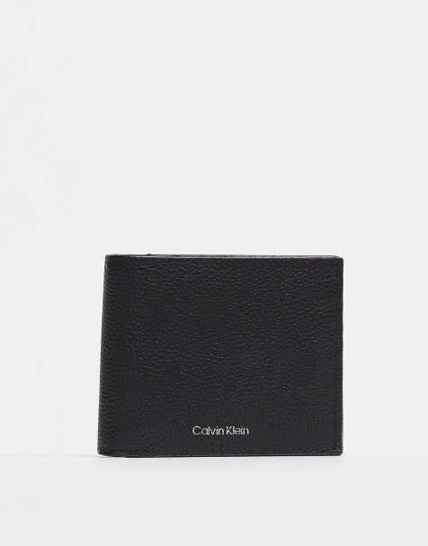 Calvin Klein Jeans bi-fold wallet in black - view 1