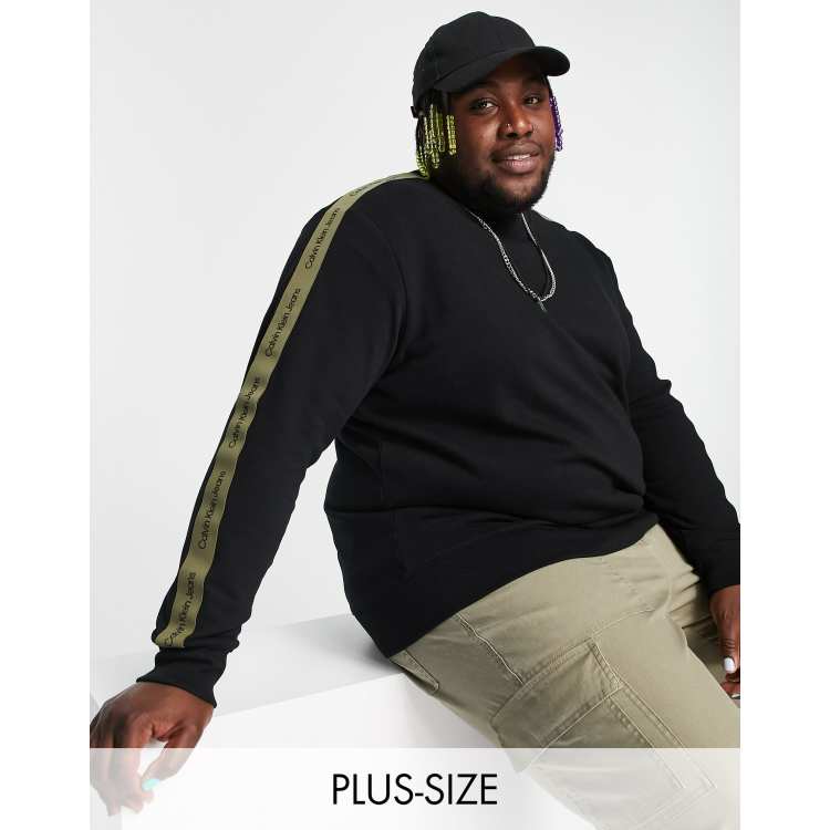 Calvin klein plus size on sale sweatshirt