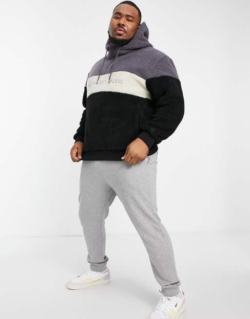 Calvin klein deals colour block hoodie