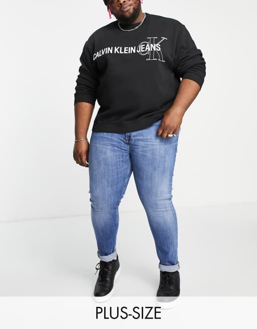 Calvin klein jeans clearance big and tall