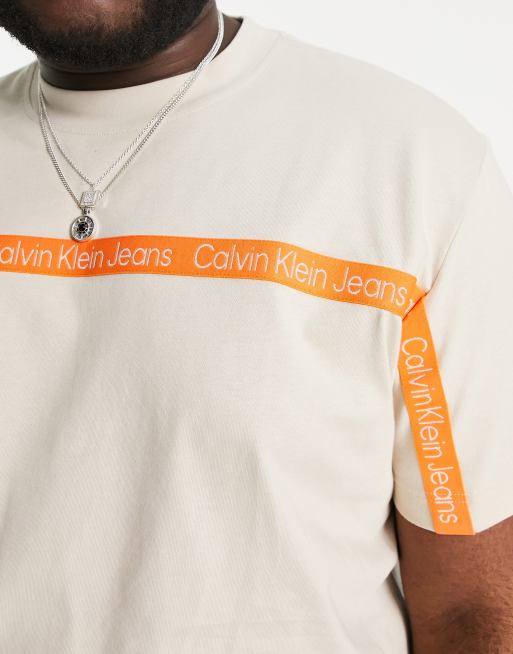 T-shirt Calvin Klein Jeans Logo Tape T-Shirt