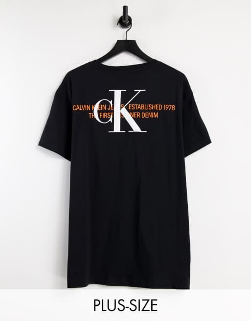 calvin klein big and tall t shirt