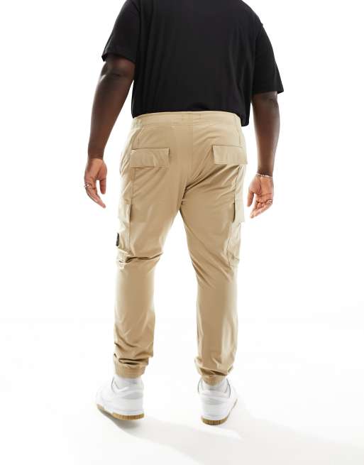 CALVIN KLEIN Cargo Trousers SATEEN CARGO Beige for boys