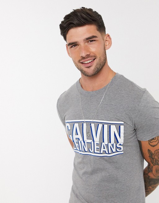 Calvin Klein Jeans block slim t-shirt