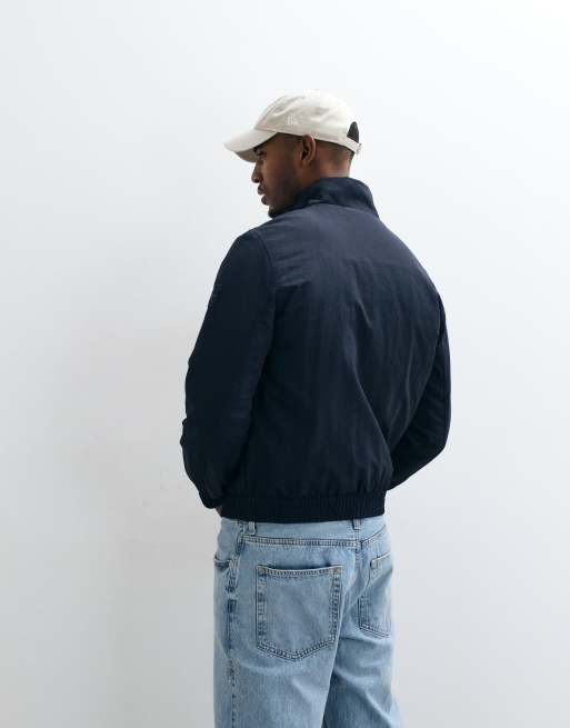 Calvin Klein Jeans blouson Harrington matelassé en nylon bleu marine, 5 de 5