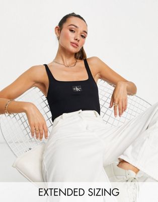 Marques de designers Calvin Klein Jeans - Body sans manches - Noir