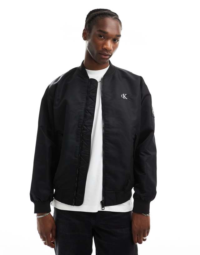 Calvin Klein Jeans - bomber jacket in black