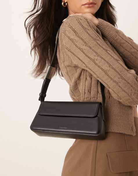 Calvin Klein Jeans - Borsa da spalla piccola nera - view 1