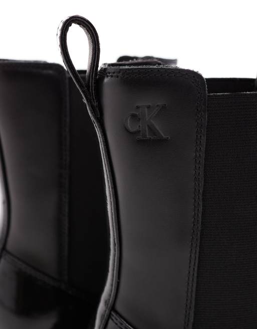 Calvin Klein Jeans - Bottines chelsea chunky - Noir, 2 de 4