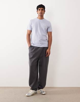 Calvin Klein Jeans Est.1978 Box Graphic T-shirt In Blue