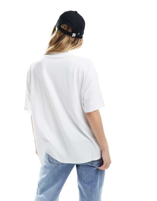 Calvin Klein Jeans Core Monogram Slim Tee In Bright White