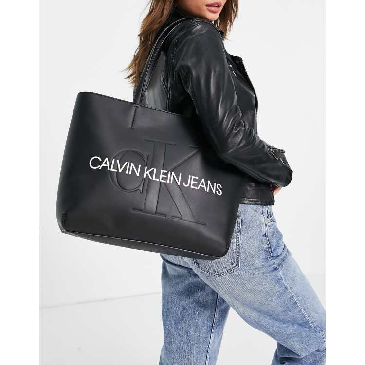 Calvin Klein Jeans Cabas Noir