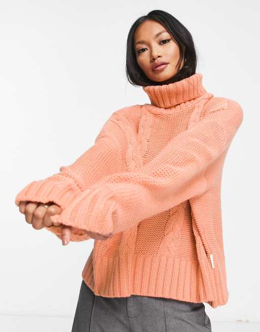 Calvin klein shop turtleneck sweater women's