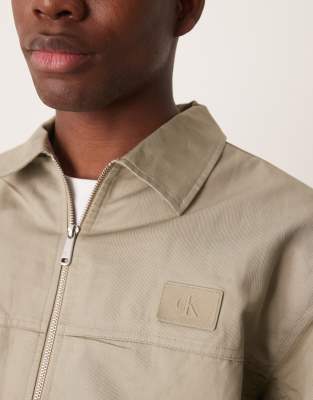 Calvin Klein Jeans Est.1978 Canvas Twill Workwear Jacket