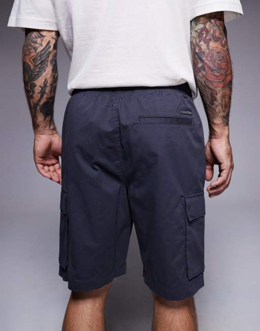 Calvin Klein Jeans cargo shorts in grey