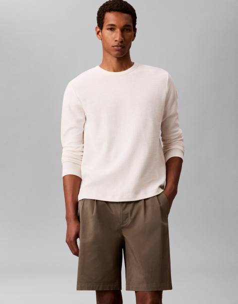 Calvin Klein Jeans cargo shorts in khaki - view 1