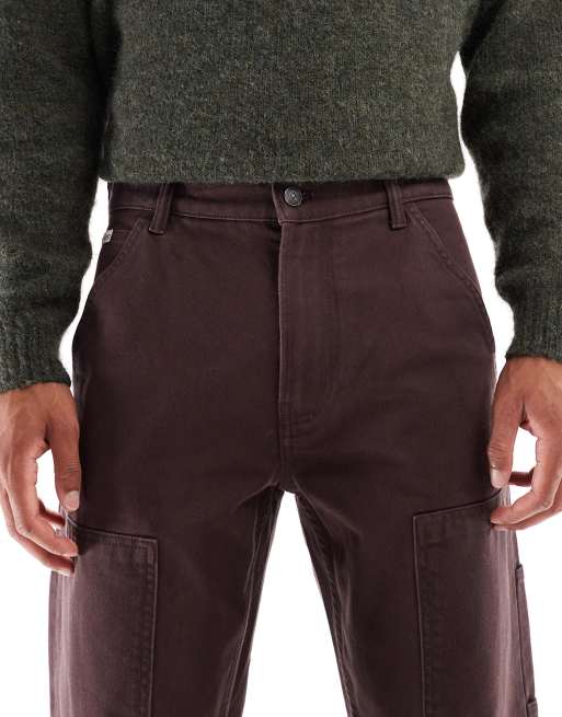 Calvin Klein Jeans carpenter jeans in dark brown, 5 of 5