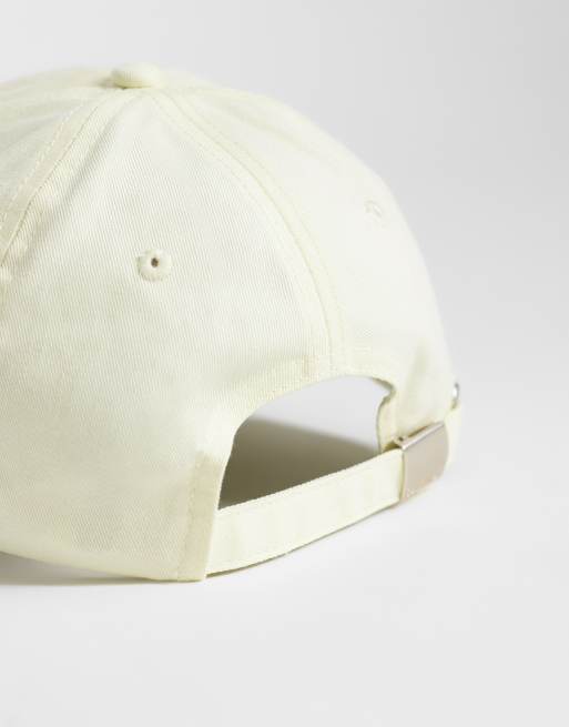 Calvin Klein Jeans - Casquette de baseball avec logo argenté brodé - Crème, 3 de 3