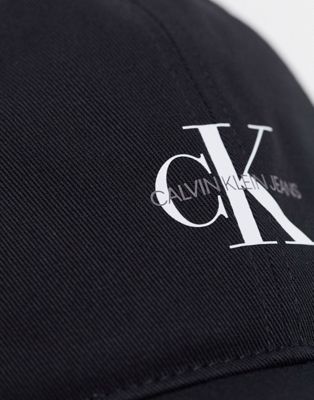 Homme Calvin Klein Jeans - Casquette de baseball avec logo - Noir