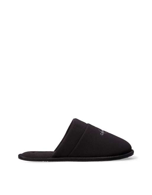 Calvin Klein Jeans - Chaussons d'hôtel chauds - Noir triple