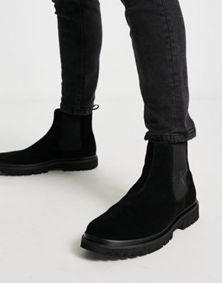 Calvin Klein Jeans chelsea boot in black