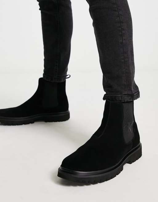 Calvin klein black clearance chelsea boots