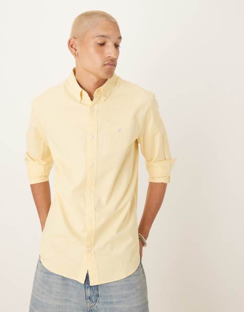 Calvin Klein Jeans - Chemise Oxford classique - Jaune soleil - view 1
