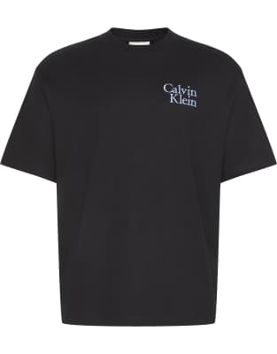 Calvin Klein Jeans Calvin Klein Jeans chest logo t-shirt in black