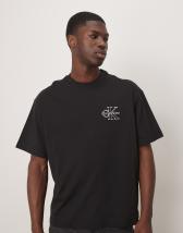 Calvin Klein Jeans relaxed fit logo t-shirt in black | ASOS