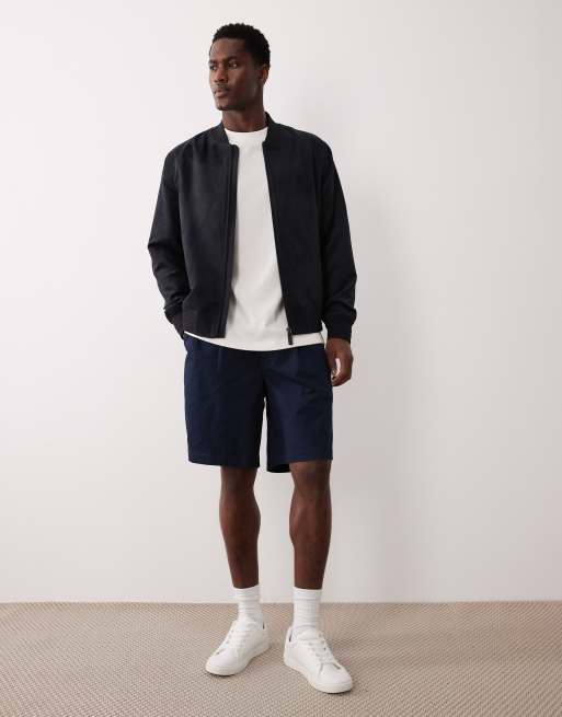 Calvin Klein Jeans – Chino-Shorts in Marineblau, 9 Zoll Schrittlänge, 2 von 5