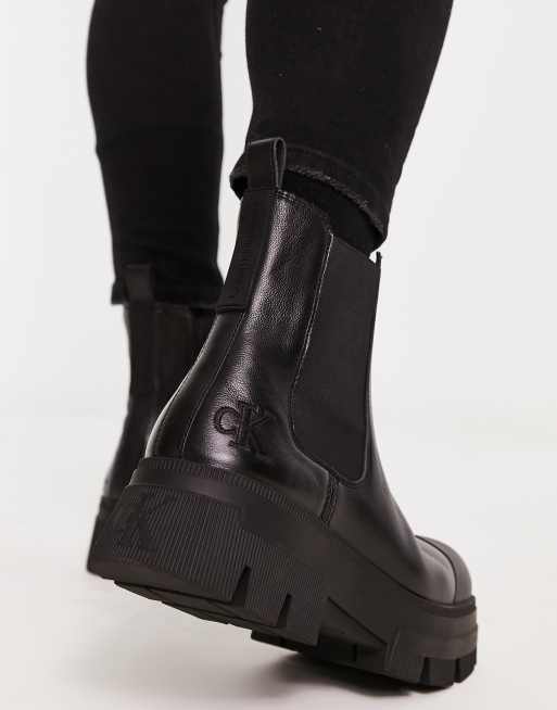 Calvin klein clearance chelsea boots womens